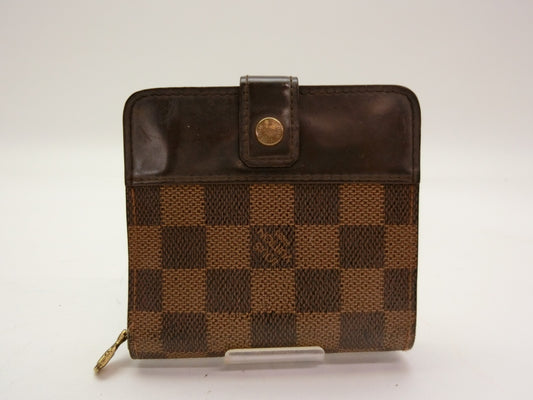 LOUIS VUITTON Damier Compact Zip Wallet