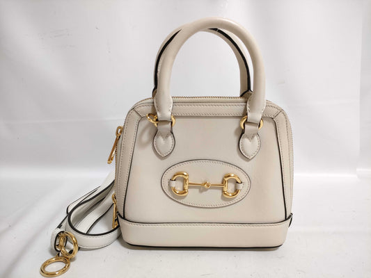 GUCCI Horsebit Hardware Handbag