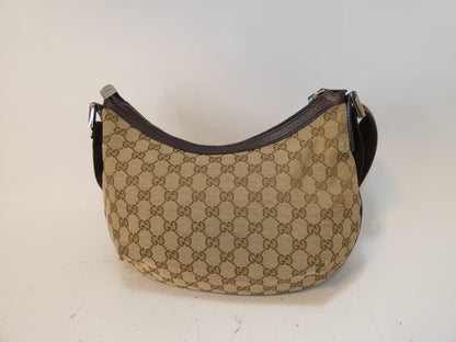 GUCCI GG canvas shoulder bag