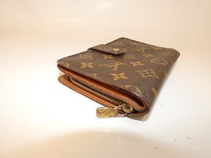 LOUIS VUITTON Papier Monogram Folding Wallet