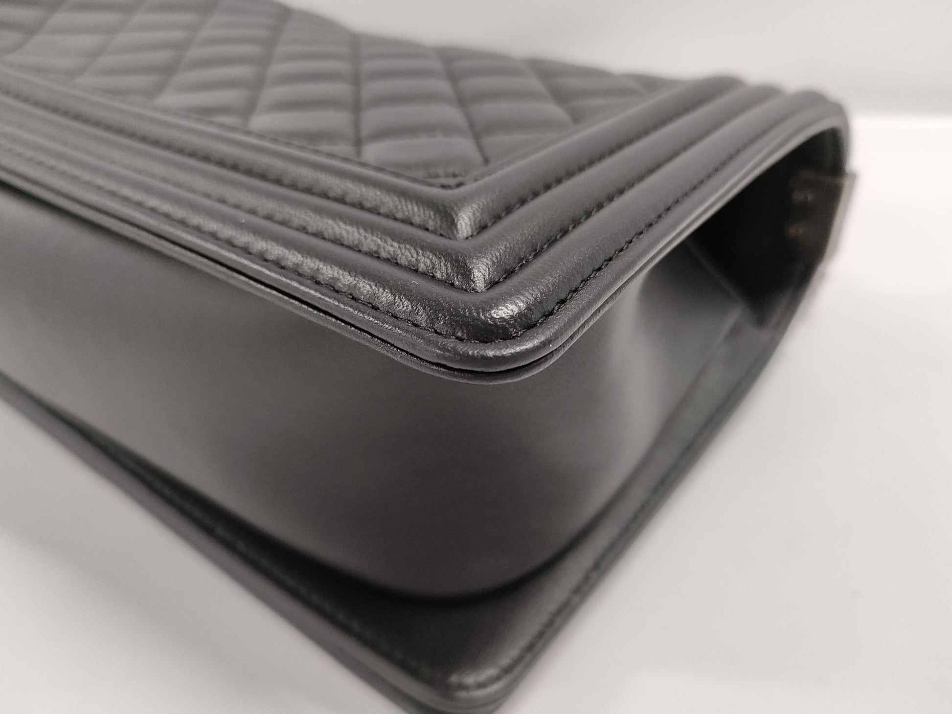 CHANEL Lambskin Boy Shoulder Bag, 2-way, Crossbody/Shoulder Bag