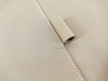 HERMES Agenda GM Blue Jean Second Bag