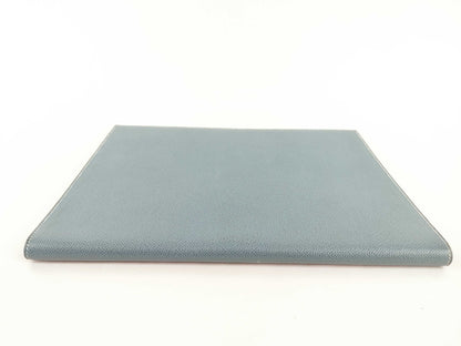HERMES Agenda GM Blue Jean Second Bag
