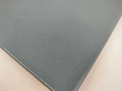 HERMES Agenda GM Blue Jean Second Bag