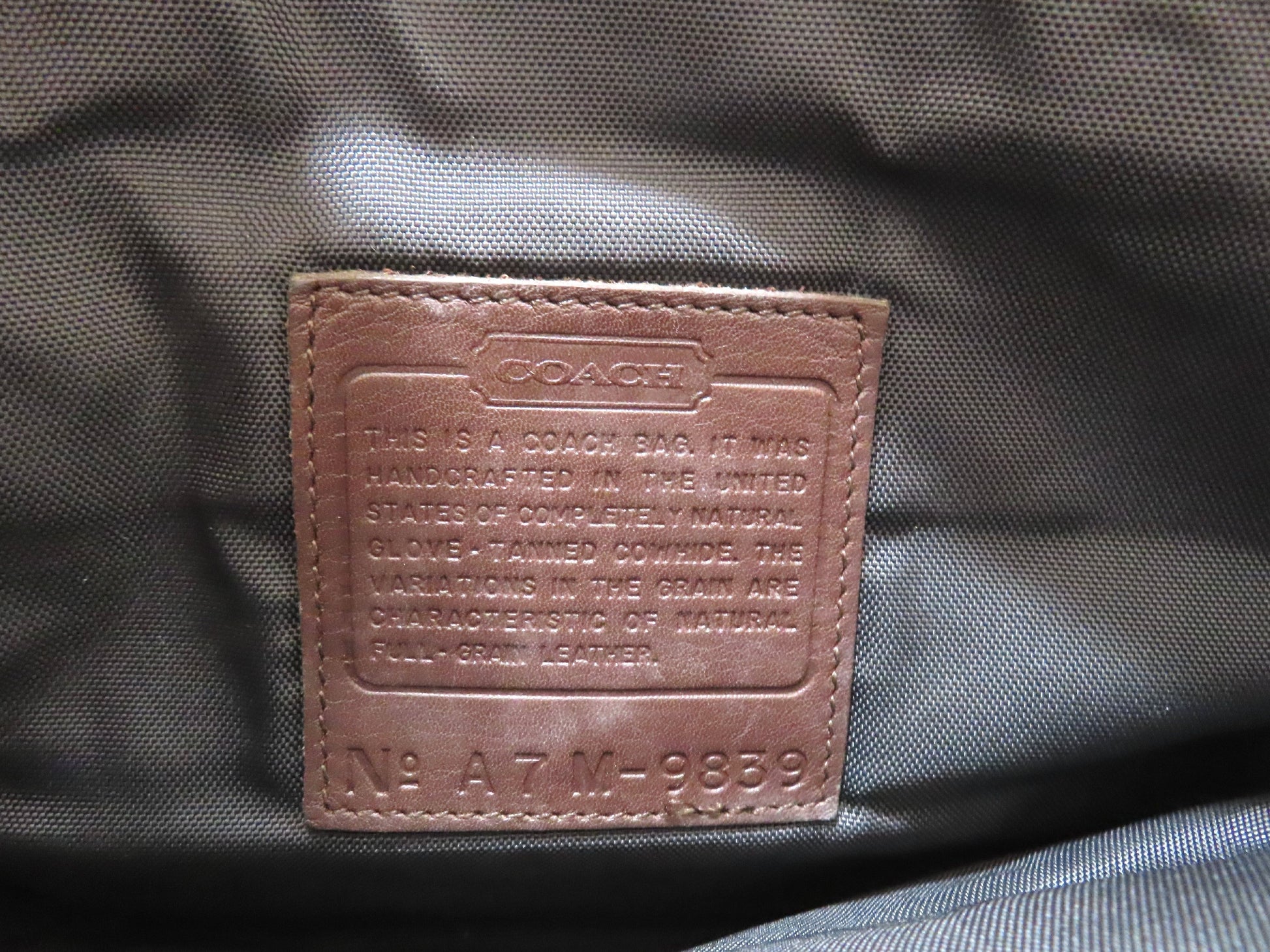 COACH COACH bag second bag