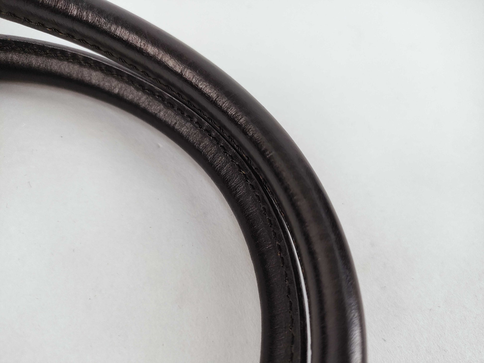 CELINE Black Macadam 2-way Half Moon Bag Handbag