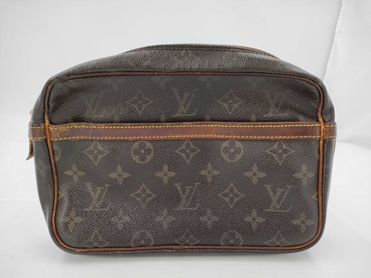 LOUIS VUITTON Compiègne 23 Monogram Clutch Bag M51847 Second Bag