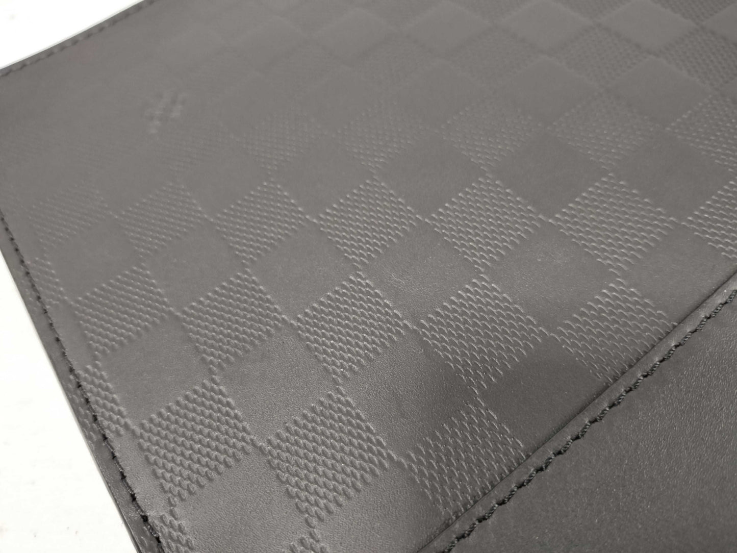 LOUIS VUITTON Damier Infini Louis Vuitton Damier Infini Stand Pouch Second Bag
