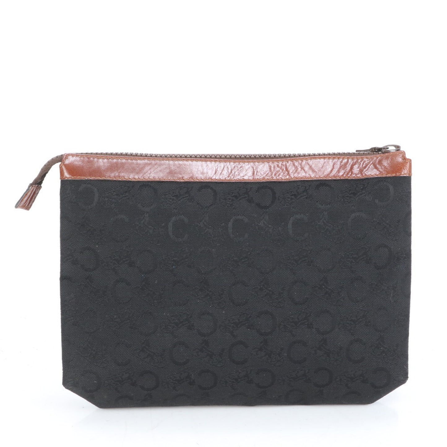 CELINE C Macadam Horse and Carriage Logo Second Bag