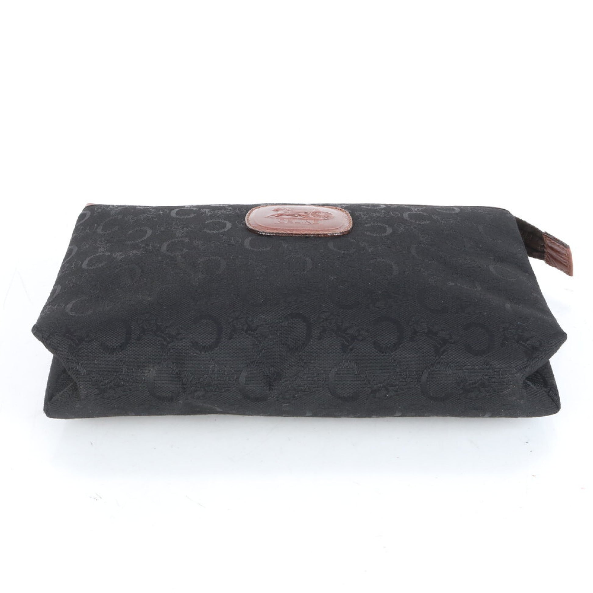 CELINE C Macadam Horse and Carriage Logo Second Bag