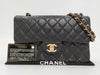 CHANEL Matelassé Lambskin Black GL Hardware Shoulder Bag