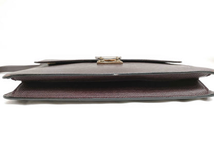 LOUIS VUITTON Taiga Clado M30196 Acajou Second Bag with Dust Bag