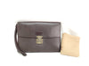 LOUIS VUITTON Taiga Clado M30196 Acajou Second Bag with Dust Bag