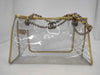 CHANEL Coco Mark Vinyl Chain Tote Bag