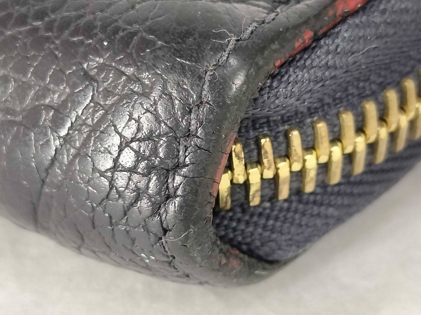 LOUIS VUITTON Unplanted Zippy Wallet Noir M61864 Wallet