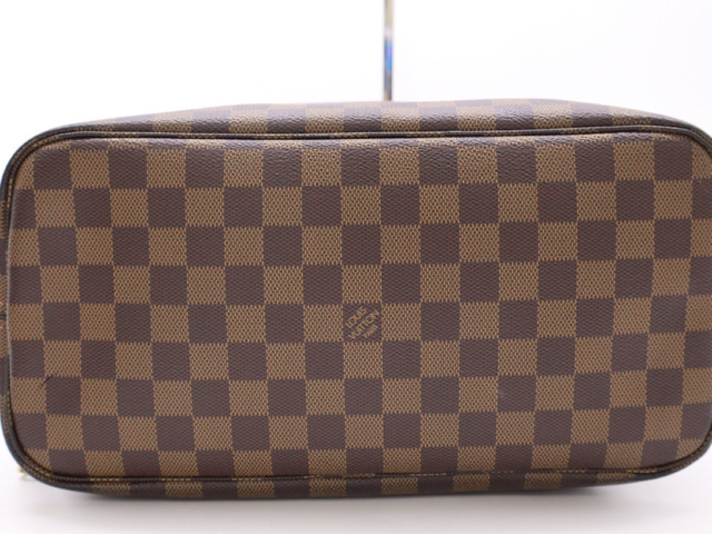 LOUIS VUITTON N41358 Damier Neverfull MM Cerise Tote Bag with Pouch