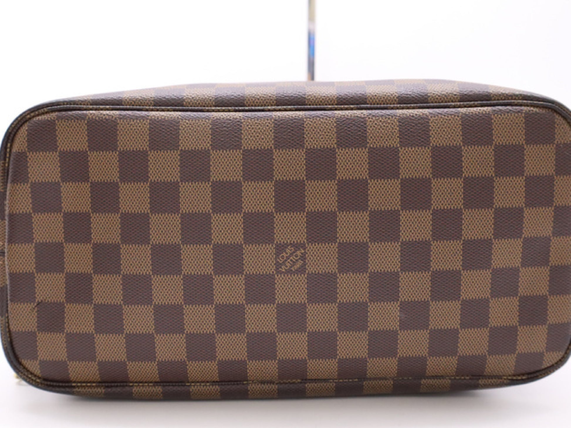 LOUIS VUITTON N41358 Damier Neverfull MM Cerise Tote Bag with Pouch