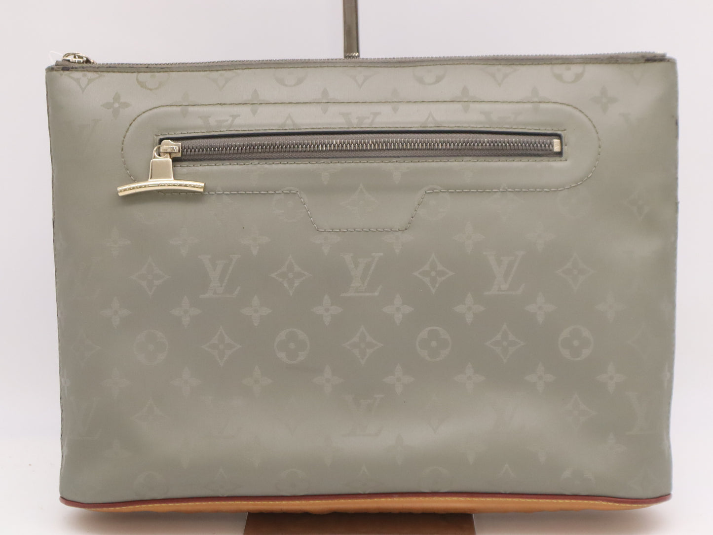 LOUIS VUITTON M63240 Monogram Titanium Pochette Cosmos Second Bag