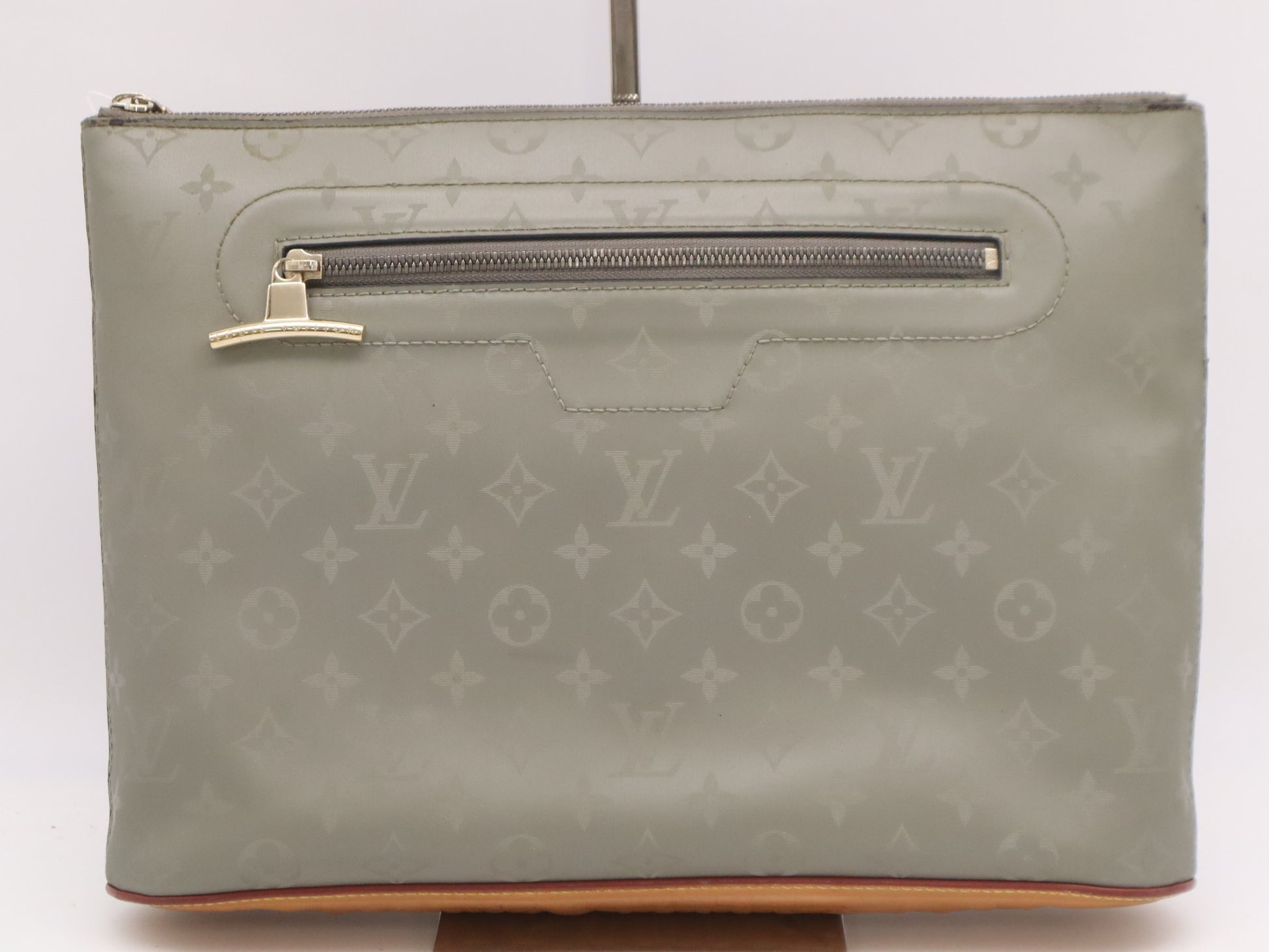 LOUIS VUITTON M63240 Monogram Titanium Pochette Cosmos Second Bag