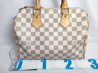 LOUIS VUITTON N41534 Azur Speedy 25 Handbag