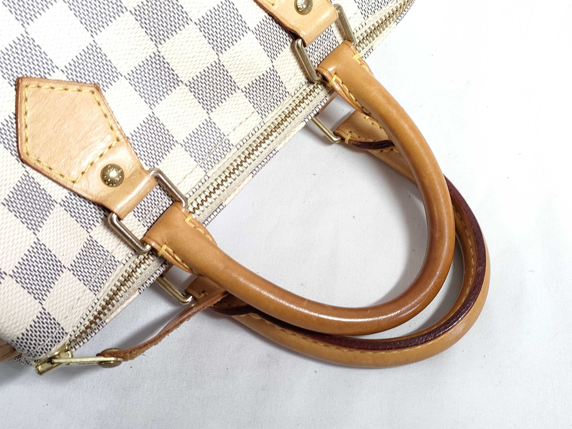 LOUIS VUITTON N41534 Azur Speedy 25 Handbag