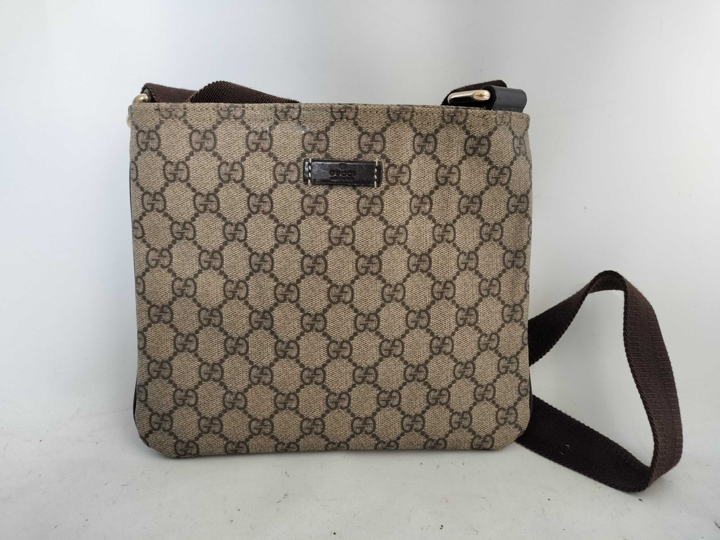 GUCCI GG Supreme PVC shoulder bag