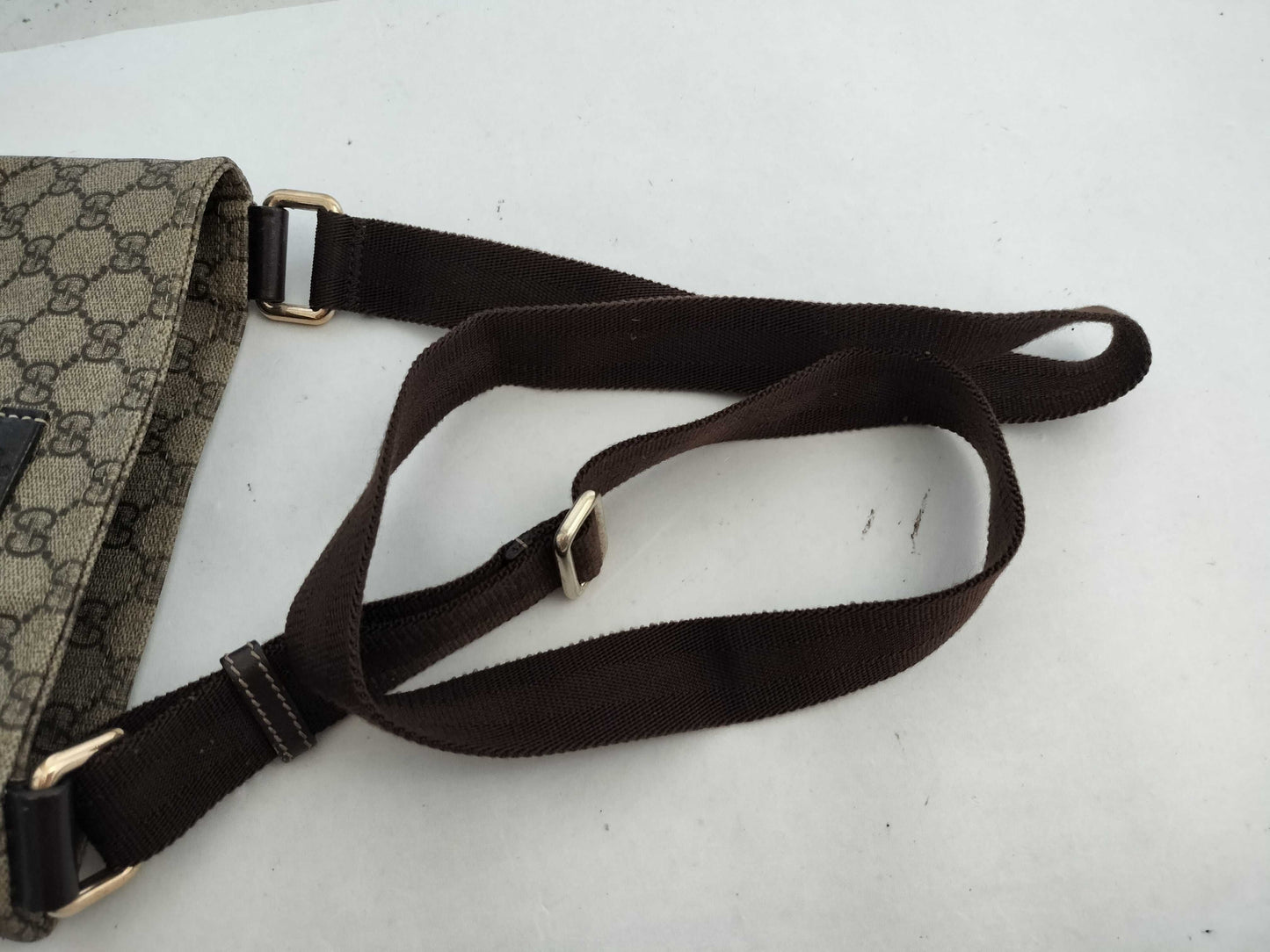 GUCCI GG Supreme PVC shoulder bag