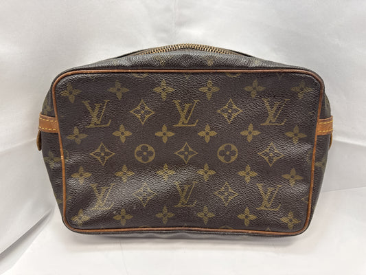 LOUIS VUITTON M51847 Compiègne 23 Monogram Second Bag Brown Leather Second Bag