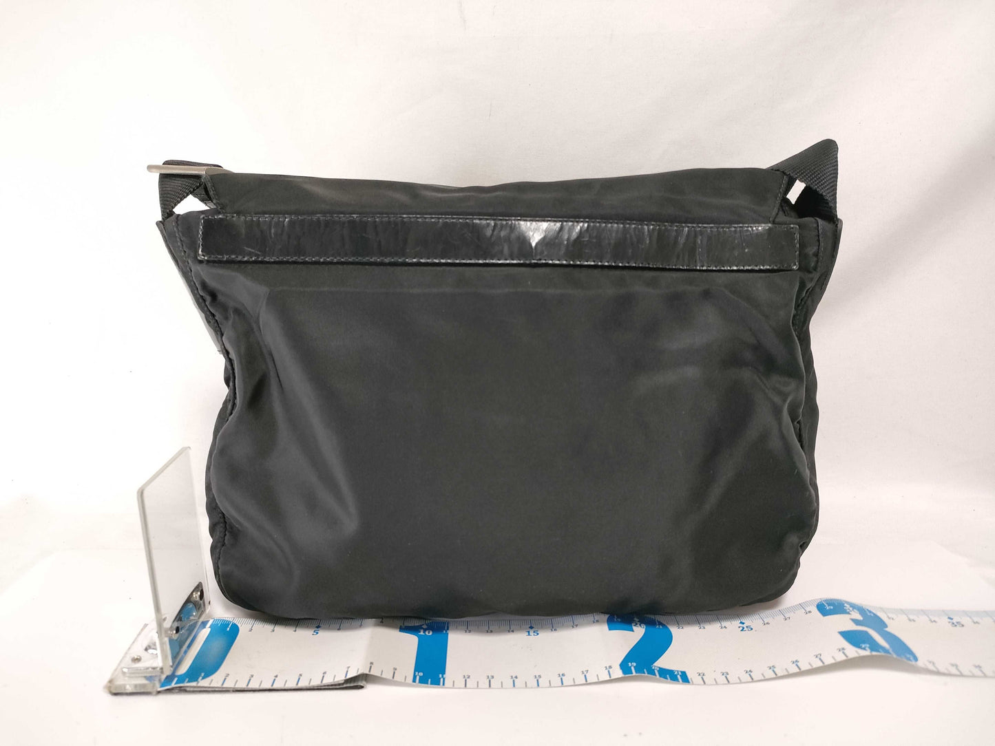 PRADA Prada Shoulder Bag with Triangle Logo, Black