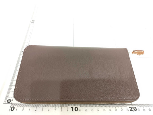 HERMES SLG AZAP SILK-IN LONG WALLET B STAMP EVERCOLOR Wallet