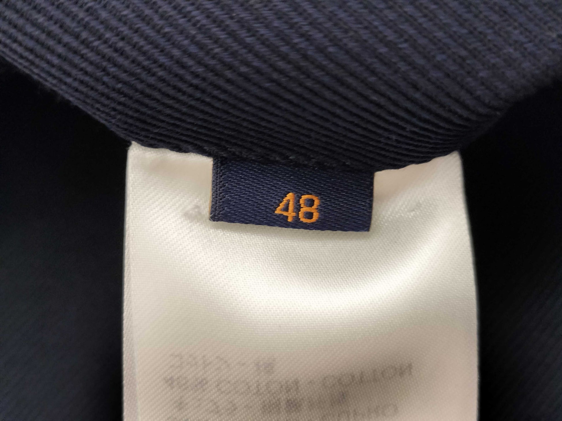 LOUIS VUITTON CLOTHES COAT BLAZER NAVY #48 Jacket