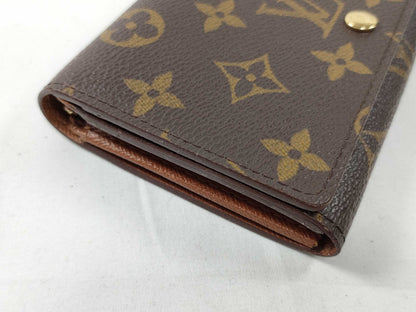 LOUIS VUITTON L Zipper Bi-Fold Wallet Monogram