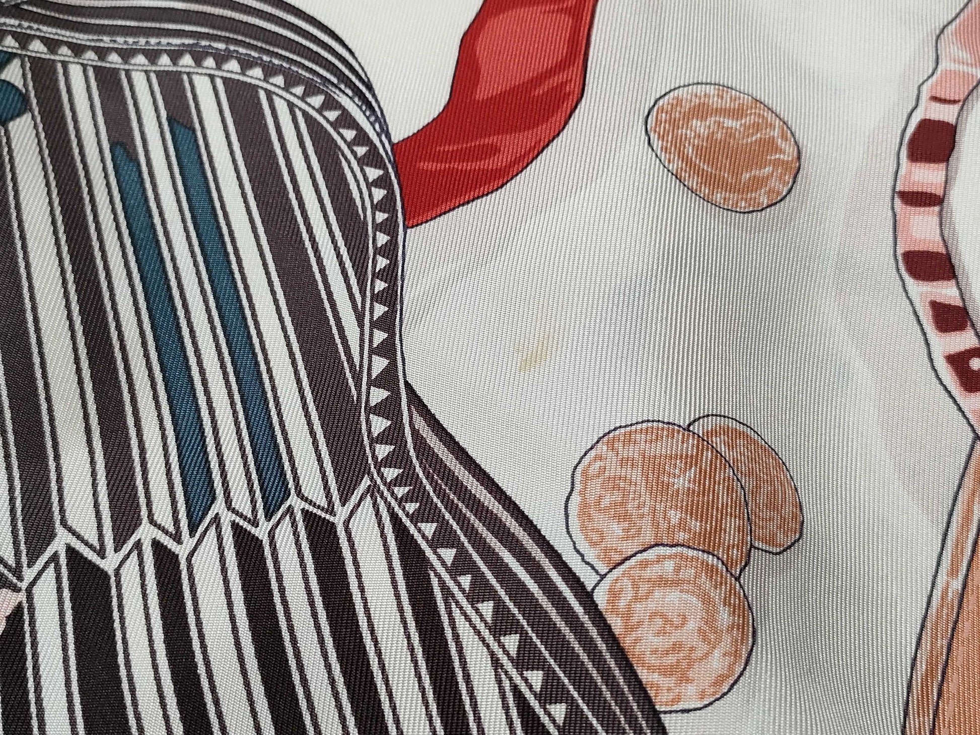 HERMES Margiela period silk shirt size 42 top