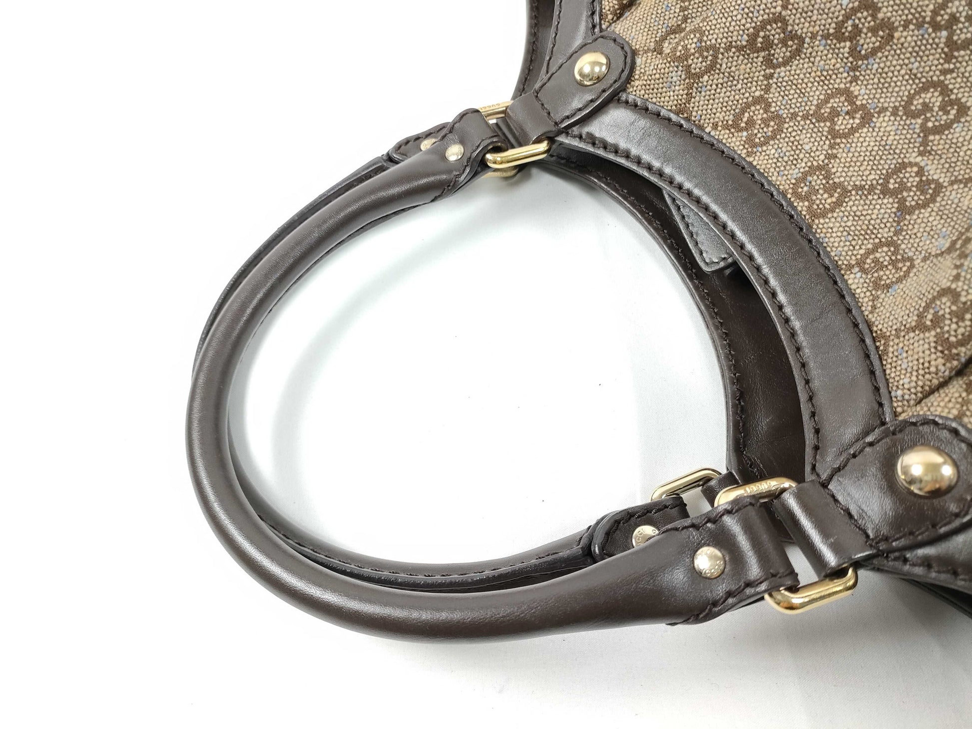 GUCCI GG Canvas 211944 Sukey Handbag