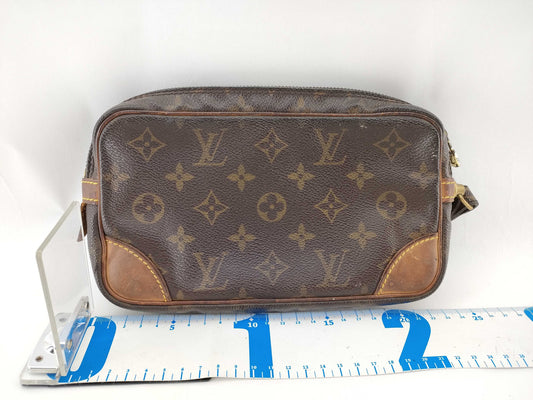 LOUIS VUITTON Monogram M51827 SI0914 Marly Dragonne PM Second Bag