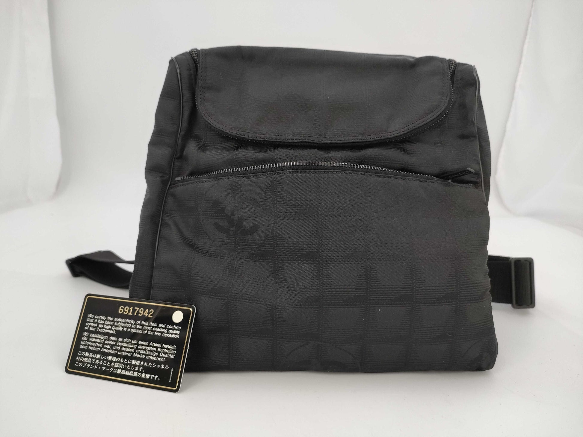 CHANEL New Travel Line Backpack Shoulder Bag