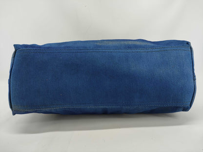 GUCCI Soho Denim Chain Tote Bag