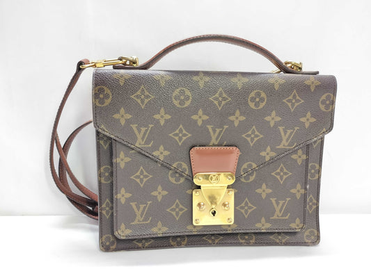 LOUIS VUITTON Monogram M51187 A21900 Montsor Second Bag