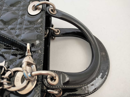 Dior Dior enamel Lady Dior handbag
