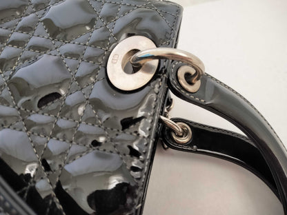Dior Dior enamel Lady Dior handbag