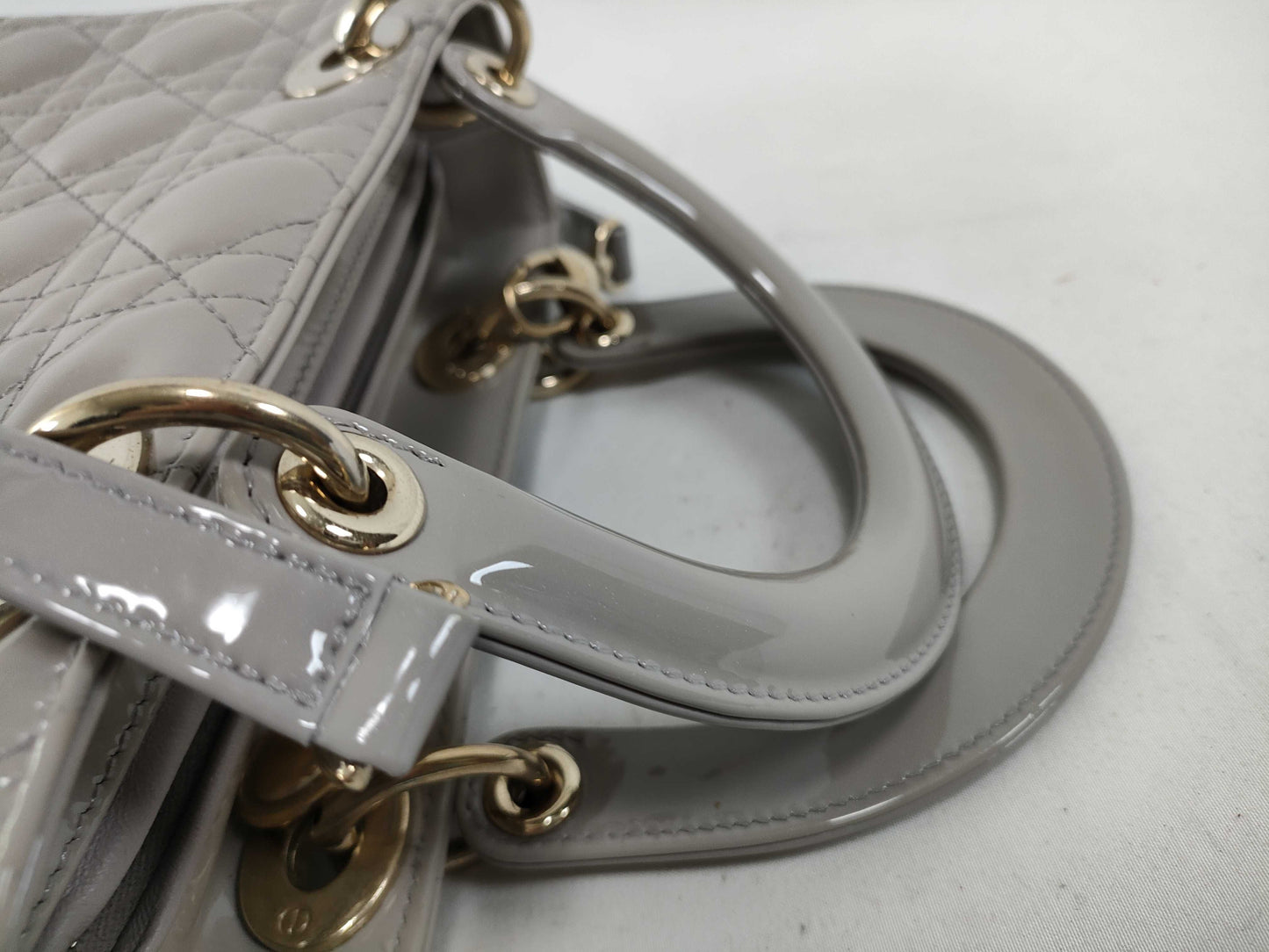 Dior Dior Enamel Lady Dior Handbag