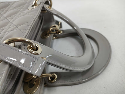 Dior Dior Enamel Lady Dior Handbag