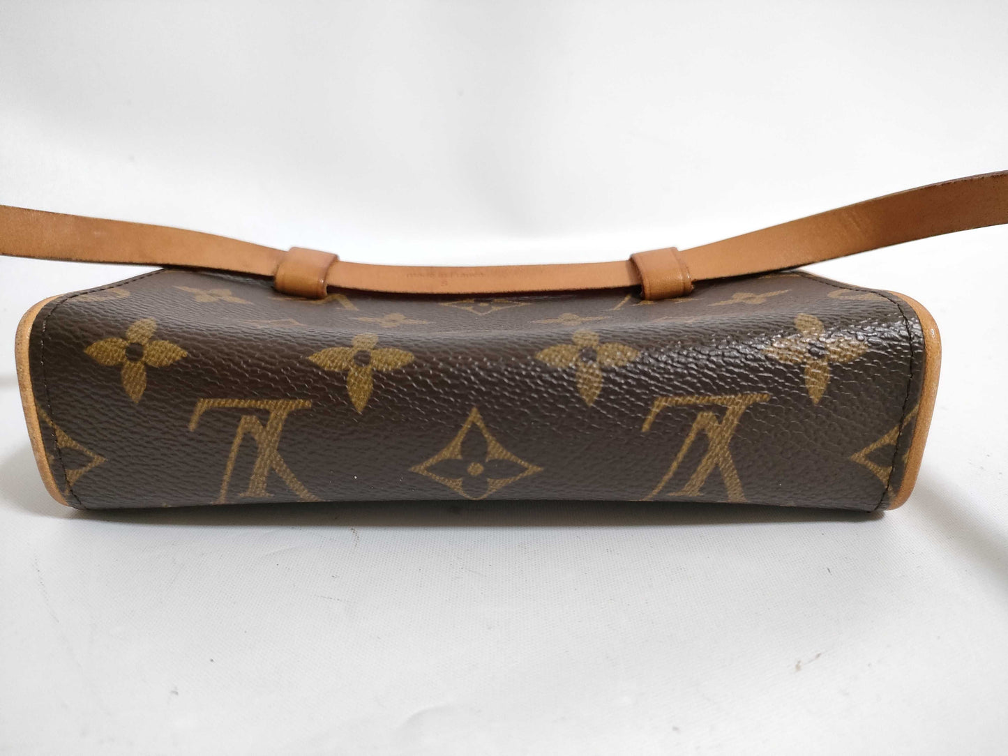 LOUIS VUITTON Monogram Florentine Pochette M51855 FL0093 Brown Waist Bag