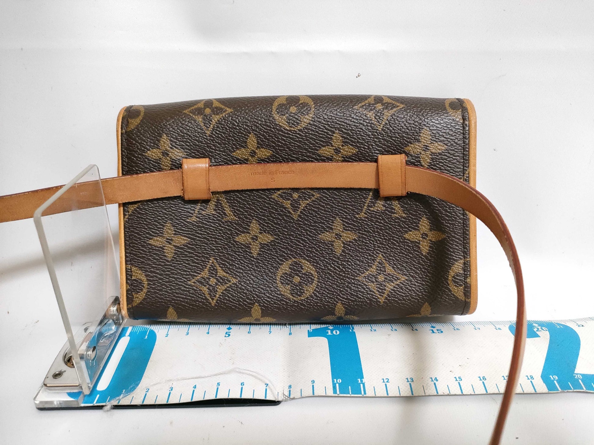 LOUIS VUITTON Monogram Florentine Pochette M51855 FL0093 Brown Waist Bag