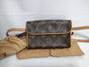 LOUIS VUITTON Monogram Florentine Pochette M51855 FL0093 Brown Waist Bag