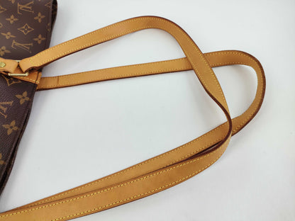 LOUIS VUITTON Vuitton Monogram Sack Shopping M51108 MB1002 Brown Tote Bag