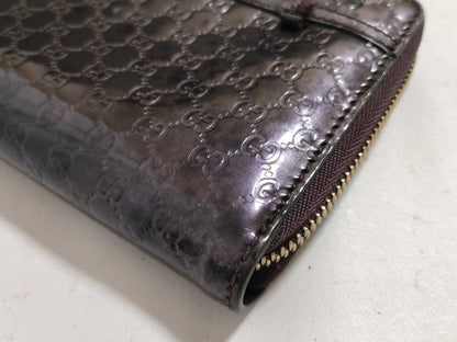 GUCCI Gucci wallet purple