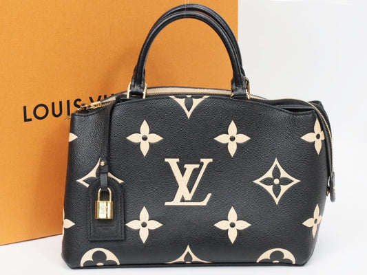 LOUIS VUITTON Monogram Empreinte Petit Palais PM M58913 RFID Verified Shoulder Bag
