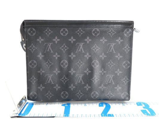 LOUIS VUITTON Eclipse Pochette Voyage Second Bag