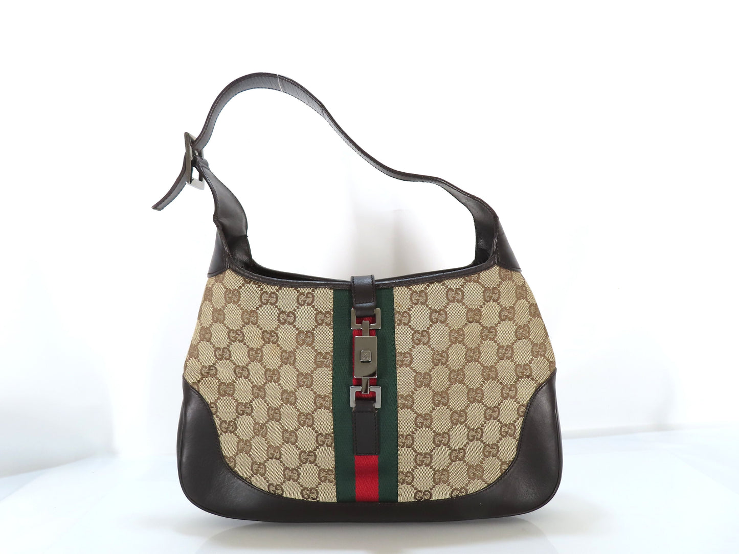 GUCCI Jackie Sherry Line One-Shoulder Bag